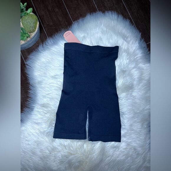 Shapermint Essentials Black All Day Every Day High-Waisted Shaper Shorts Sz M/L - Picture 8 of 9